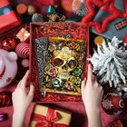 Skull Embossed Leather Journal Notebook - 3d Handmade Vintage Notebooks Trave   