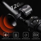Electric Bike Horn 120db Waterproof Bicycle Alarm For Handlebar Ebike Scooter