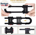 4 Pack U-shaped Sliding Cabinet Locks Multifunctional Child Safety Lock Adjustab