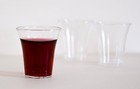 Grace Communion Cups - Plastic Disposable Fits Communion Trays - 100 Pack