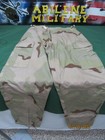 Army 3 Color Desert Pants Dcu Issue Uniform Ripstop Summer Weight Sm Med New