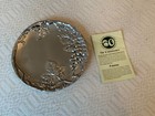 2000 Arthur Court 8  Grape Plate  Serving Ware Dish Metal Aluminum