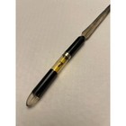 Vtg 1950s Floating Number 7 Letter Opener Metal Blade Made In Usa Mcm Desk Lucky