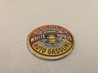 Antique Bell Oil Co St  Louis White House Auto Gasoline Celluloid Pocket Mirror