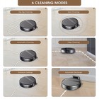 Robot Vacuum Mop Combo  w Smart Control Wifi Alexa Pet Hair Cleaner Hard Floors