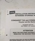 Hardinge Installation Instruction Manual Conquest T42 T42sp Fanuc 18t 1994