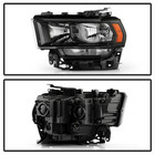 Black Halogen Model Headlights Headlamps Left right For 2019-2024 Ram 2500 3500