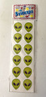Vintage 90 s Alien Sticker Sheet Lot 4 Sheets X 12 Stickers  Made In Taiwan  New