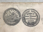 1884 New Orleans Cotton Exposition Postal Cover Cancel 2 Cent Stamp Ground Glue 