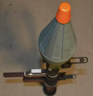 Full-size Rpg-7 Replica Prop     Pvc Reinforced  Painted   Weathered Orange Tip