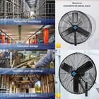 Tornado 24 Inch Rated Ipx4 Water-high Velocity Fan Teao Motor 2 Speed 7350cfm Ul