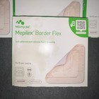 M  lnlycke Mepilex Border Flex Foam Self-adherent Silicone 15x15cm Lot Of 10