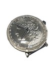 Vintage Morgan Silver Dollar Coin Watch Swiss Lejour 17 Jewel Manual Wind 38mm