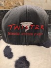 Universal Studios Twister Movie Ride Promo Hat Cow Print Vintage 90s Theme Park