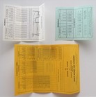 Lot Of 3 Vintage 1960s Public Service New Jersey Psnj Bus Timetables Haddonfield