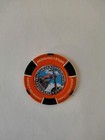 Harley-davidson Orlando Fl Casino Poker Chip Collectible Orange Black
