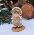 Wee Forest Folk Gingerbread Boy  Wff  M-703  Christmas Cookie Costume Mouse