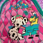 Rare  Vintage 90s Sanrio Spottie Dottie Dog Drawstring Pink Pouch Bag