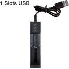 Li-ion Lithium Battery Smart Charger 3 7v 2 4 6 Slot For 16340 14500 26650 Rcr12