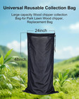 Wood Chipper Shredder Bag - Extra Large 24  X 48  Leaf Mulcher Shredder Collecti