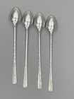 Vintage Towle Sterling Silver Candlelight Iced Tea Spoons  8   -set Of 4