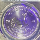 2021 1 Oz  999 Silver South Africa 1 Krugerrand - Pcgs Ms 70 - Sku-x5663