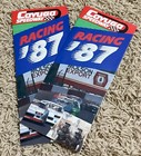 2 - Cayuga Speedway Pamphlet Brochure 1987 Ntpa Stock Car Truck Racing Molson