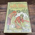 Antique 1916    the Campfire Girls Lot Of 2 Books By Hildegard G  Frey