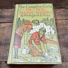 Vtg Antique 1916    the Campfire Girls Lot Of 2 Hc Books By Hildegard G  Frey