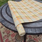 Vintage Wallpaper  Partial Roll  Tan orange brown yellow Nostalgic 14 Feet