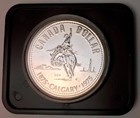 canada  O g p  Uncirculated  1975  Calgary Silver  1 Coin Set 