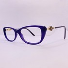 Versace Eyeglasses Authentic Frame Mod  3206 5095 52-15-140 Gold Purple