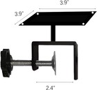 2 Pack Heavy Duty Fence Mount Bird House Feeder Pole Kit