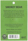     Official Smokey Bear Iron-on Embroidered Patch Friends Wildland - New 