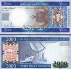 Mauritania 2000 Ouguiya 2011  Unc  5 Pcs Lot  Consecutive  P-20