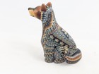 Jon Stuart Anderson Polymer Clay Sitting Wolf Signed 2004  Excellent  Rare