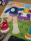 Melissa   Doug Wooden Zip Buckle Button Lace Tie Activity Board Puzzle Learning