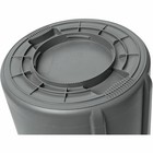 Rubbermaid Commercial Fg264360gray Brute 44 Gal Round Heavy Duty Plastic Can 
