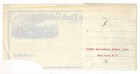 National Shawmut Bank Check  Draft  Abnco  Indian Vignette Crisp 