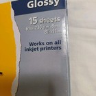 Kodak Glossy Photo Paper New 8 1 2 X 11 Inch Lot Of 3   45 Sheets Total