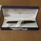 Vtg Nos Waterman Carene Rollerball Roller Ball Pen Black Noir W  Case   Sleeve