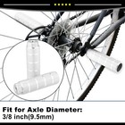 Universal Piece Of 4 Rear Foot Pegs Footrest For Bmx Mtb Bike Fit 3 8 Inch Axles