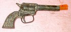 Vintage  Nichols  brave  Toy Pistol Cap Gun Diecast Metal- Working Action Tested