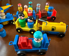 Vintage Fisher-price Little People Play Family Jetport 24-piece Accessory Set
