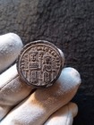 Superb Byzantine Coin In Bronze  Top Quality Coin  Diameter 25 Mm