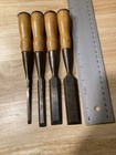 Vtg Dunlap Socket Chisels Made In Germany 4 Piece Set 1   3 4    1 2    1 4   