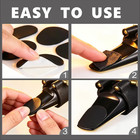 80pcs 0 8mm Saxophone Mouthpiece Pads   Clarinet Mouthpiece Pad  Oval Rubber Cla