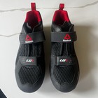 Reebok Lg Garneau Ergo Air Black Cycling Bike Athletic Shoes Men Us 11 5