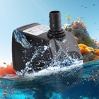 160-200gph Aquarium Water Pump Adjustable Submersible Pump For Fish Tank Statuar