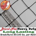 Netting Poultry Anti Bird Aviary Fruit Garden Protection Nets Long Lasting 